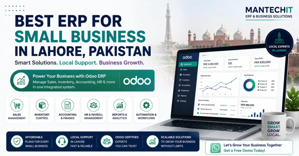 Best ERP for Small Business in Lahore, Pakistan
