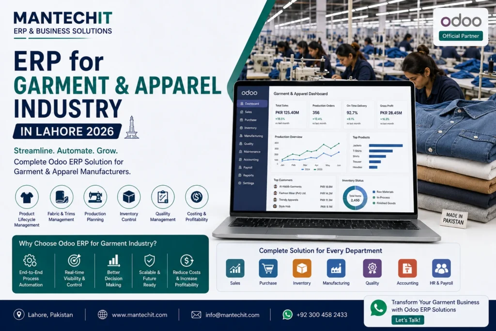 ERP for Garment