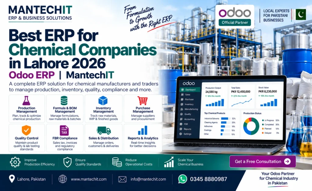 ERP for chemical companies