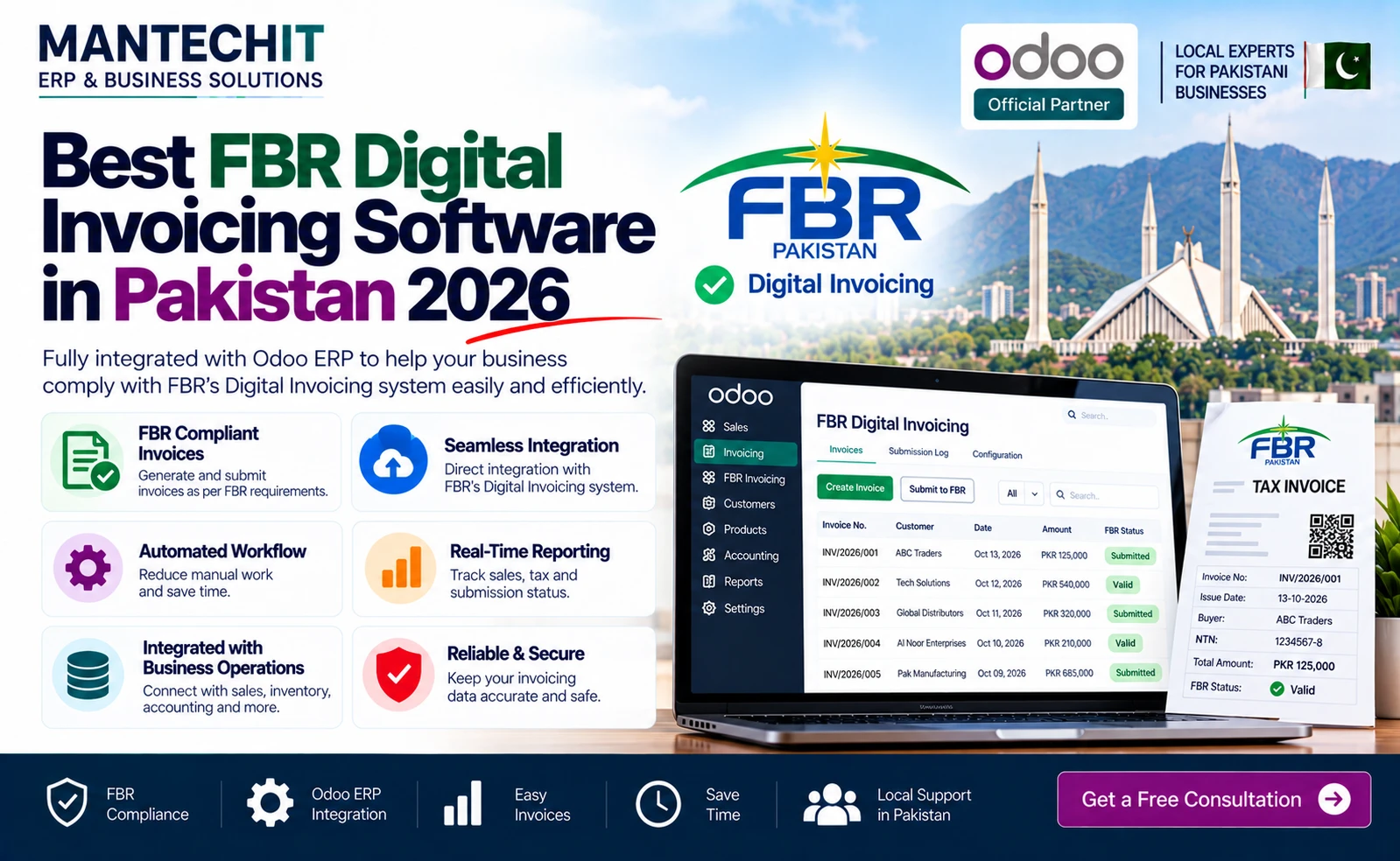 best FBR digital invoicing software in Pakistan