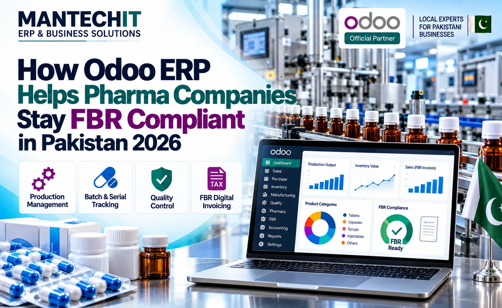 Odoo ERP Helps Pharma Companies